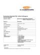Technisches Datenblatt 